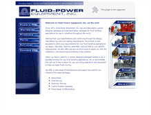 Tablet Screenshot of fluidpowerequipment.com